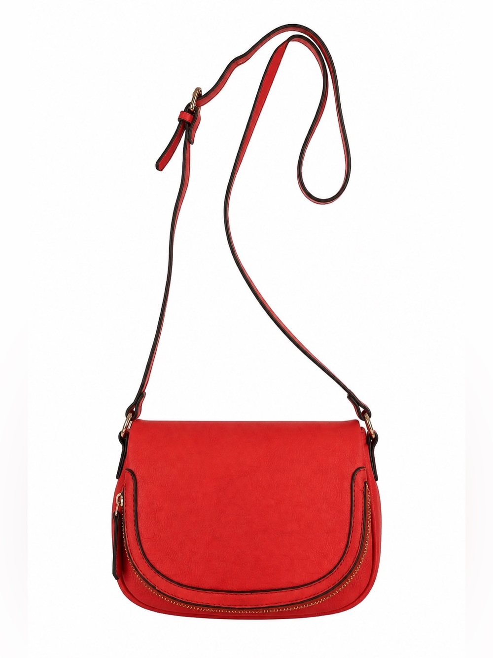 🇨🇦ALDO Red Crossbody Saddle Bag